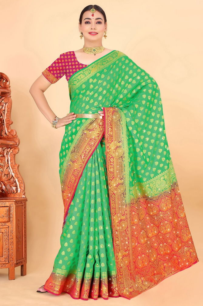 Kaastha By Sethnic Designer Banarasi Silk Sarees Catalog
